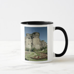 Taza Los d'Angers del castillo francés, terminados 1238