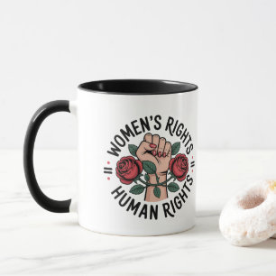 Taza Los derechos de las mujeres son derechos humanos