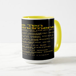 Taza Los Diez Mandamientos 01