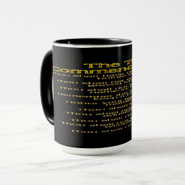 Taza Los Diez Mandamientos 01