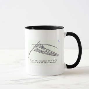 Taza Los diseños de Leonardo da Vinci para un