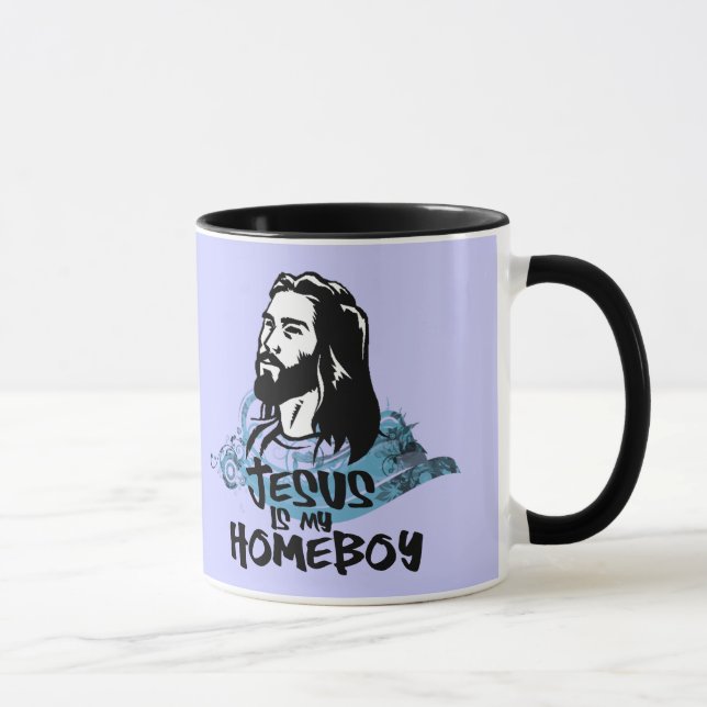 Taza Los diseños Jesús de Riyah-Li son mi Homeboy (Derecha)