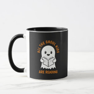 Taza Los divertidos fantasmas de Guay GHOUL están leyen