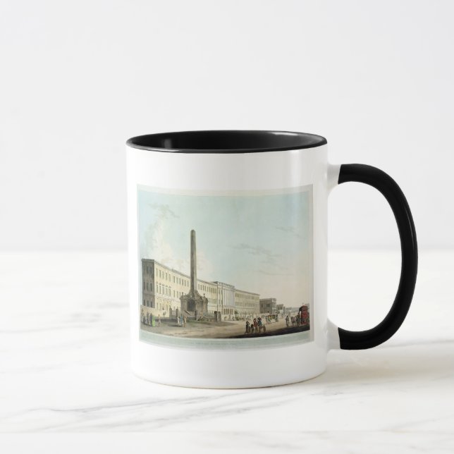 Taza Los edificios de los escritores, Calcutta, platean (Derecha)