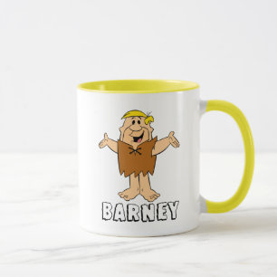 Taza Los escombros de los Flintstones el   Barney