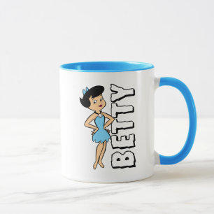 Taza Los escombros de los Flintstones el   Betty