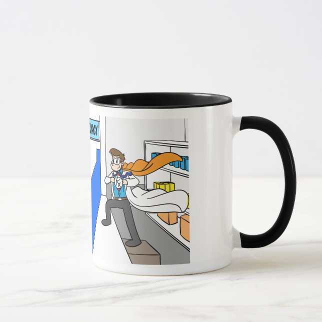 Taza ¡Los farmacéuticos ahorran vidas! (Derecha)