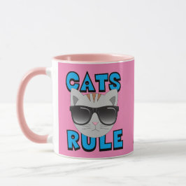 Taza Los gatos gafas de sol Kitty Mug