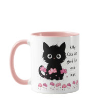 Los gatos son buenos para el corazón, los gatitos 