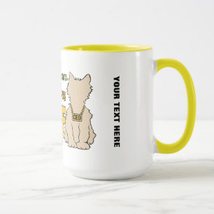 Taza LOS GATOS TIENEN RAMAS personalizados DEL PERSONAL