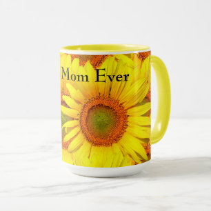 Taza Los girasoles del día de la madre