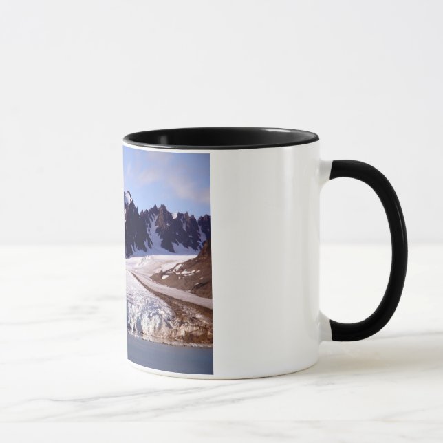 Taza Los glaciares están moviendo hacia atrás (Derecha)