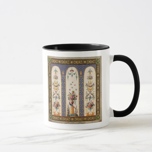 Taza Los grajos han vuelto, 1871 (Derecha)