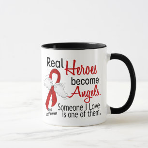 Taza Los héroes hacen enfermedad cardíaca de los