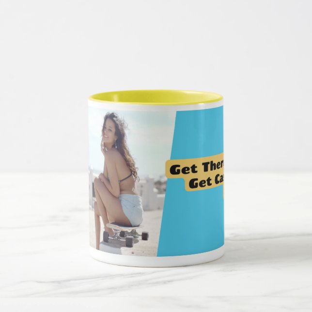 Taza Los hombres deben recibir terapia (Centro)