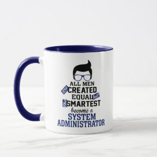 Taza Los hombres más inteligentes se convierten en admi
