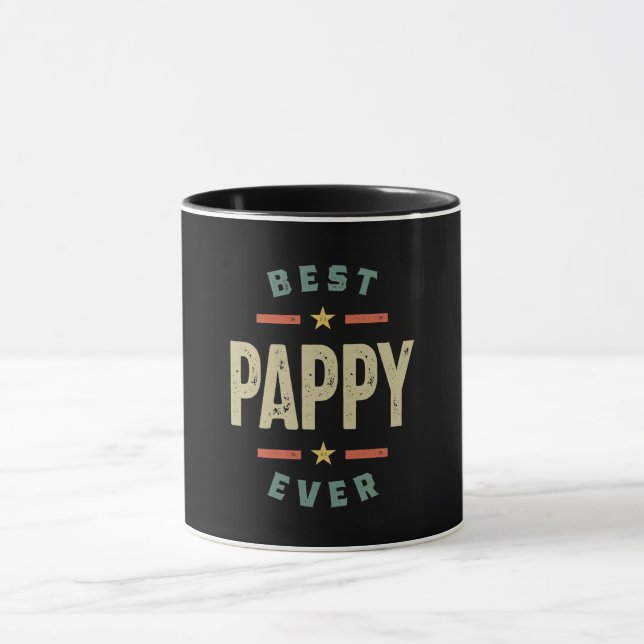 Taza Los hombres mejor regalo de papa del abuelo (Centro)