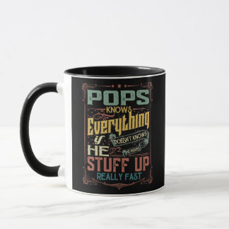 Taza Los hombres pueden saber todo si no sabe