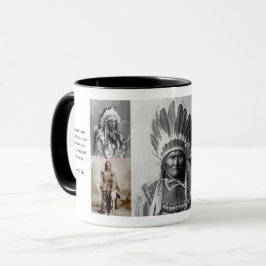 Taza "Los jefes indios americanos" café Mug