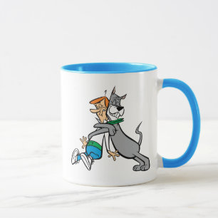 Taza Los Jetsons   George y Astro Hug