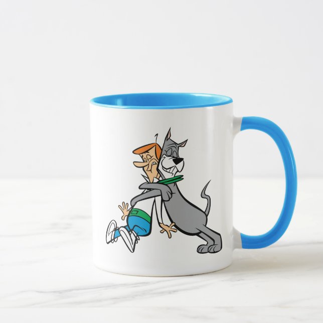 Taza Los Jetsons | George y Astro Hug (Derecha)