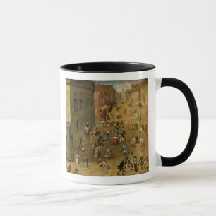 Taza Los juegos de los niños: detalle de la mano