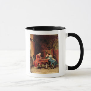 Taza Los jugadores de ajedrez, 1856