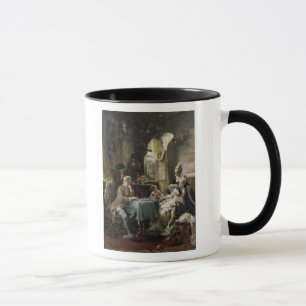 Taza Los jugadores de ajedrez, 1887 2