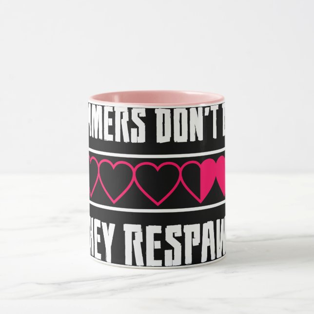 Taza los jugadores no mueren (Centro)