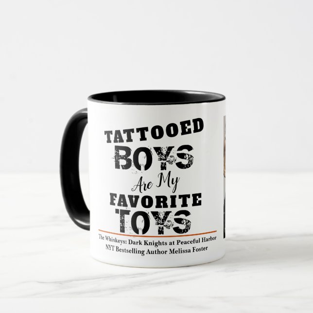 Taza Los juguetes tatuados son mis juguetes favoritos M (Anverso izquierdo)