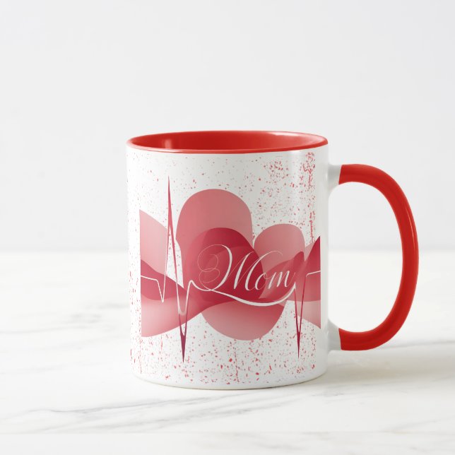 Taza Los latidos del amor de una madre (Derecha)