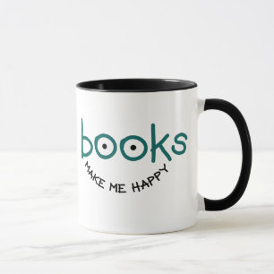 Taza Los libros me hacen feliz
