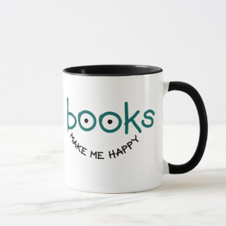 Taza Los libros me hacen feliz