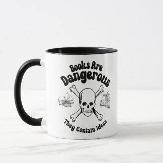 Taza Los libros son peligrosos