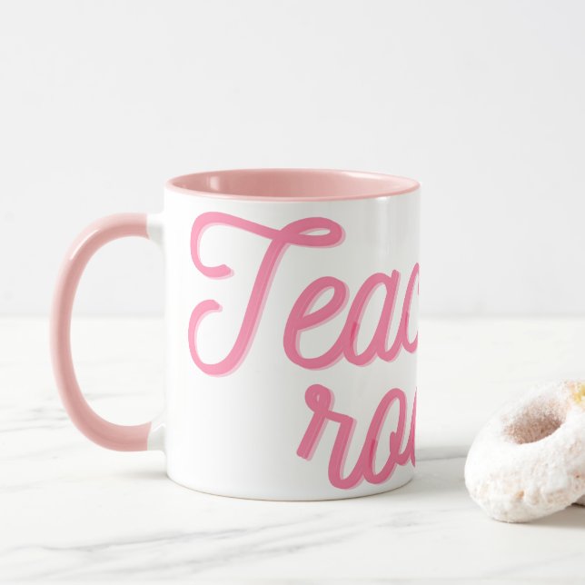 Taza ¡Los maestros son geniales! (Con donut)