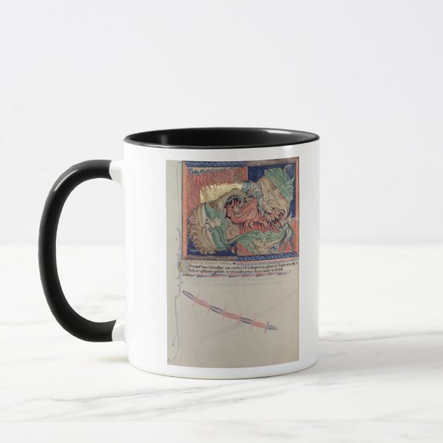 Taza Los mandíbulas del infierno que tragan el dragón (Izquierda)