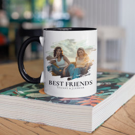 Taza Los mejores deberes de amistad y foto