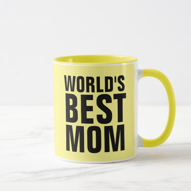 TAZA LOS MEJORES MUGS DE CAFÉ DE MAMÁ DEL MUNDO (Derecha)