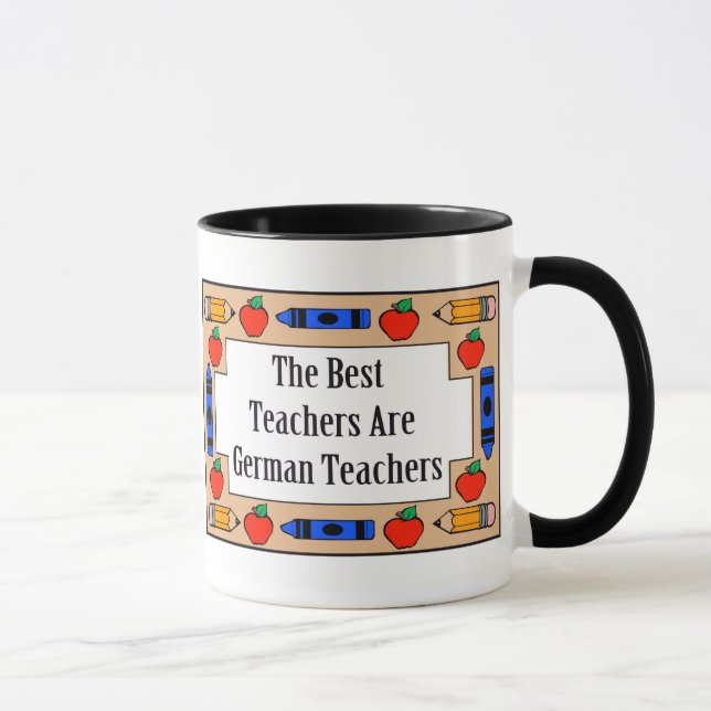 Taza Los mejores profesores son profesores alemanes (Derecha)