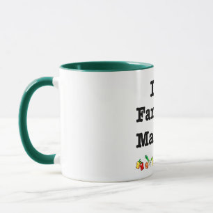 Taza Los mercados de los agricultores del corazón