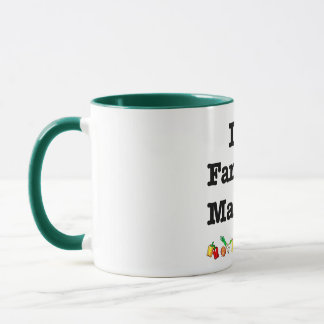 Taza Los mercados de los agricultores del corazón