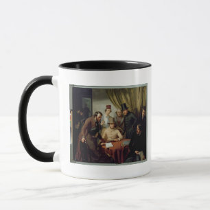 Taza Los miembros del club del artista de Hamburgo,