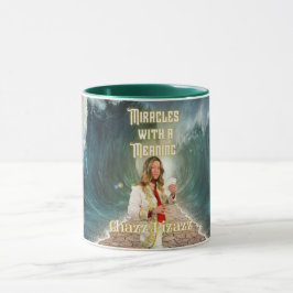 Taza Los milagros de aguijón de Chazz con un significad