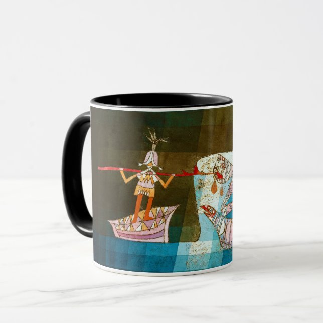 Taza Los navegantes, Paul Klee (Anverso izquierdo)