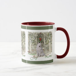 Taza Los Navidades de los amantes de los dulces Samoyed