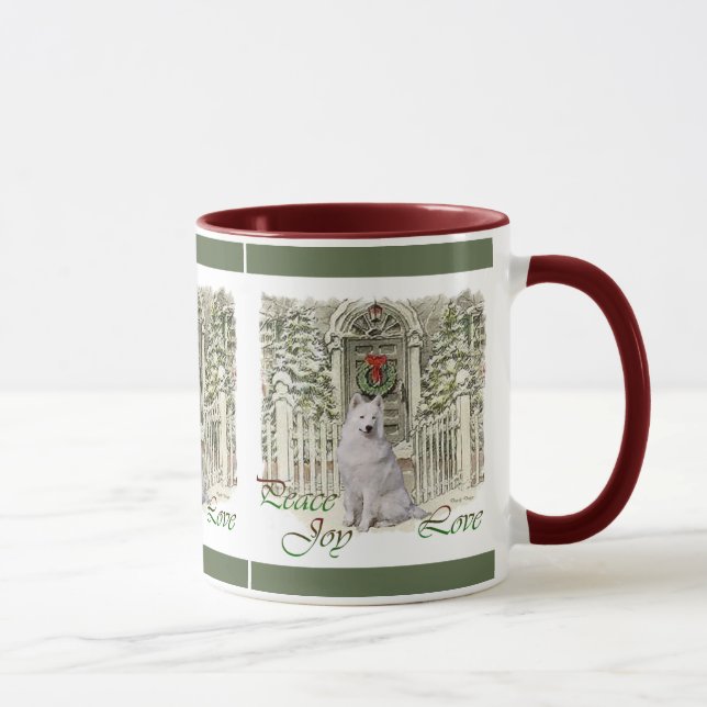 Taza Los Navidades de los amantes de los dulces Samoyed (Derecha)