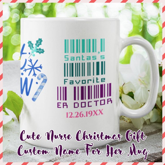 Taza Los Navidades Médicos De La Persona Cute Le Dan Un (Subido por el creador)