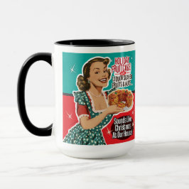 Taza Los Navidades retro son divertidos como una torta 