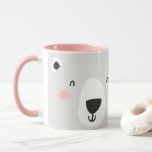 Los niños personalizados del oso polar chiquito