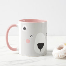 Los niños personalizados del oso polar chiquito